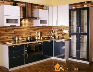 Apron for kitchen from mdf panels