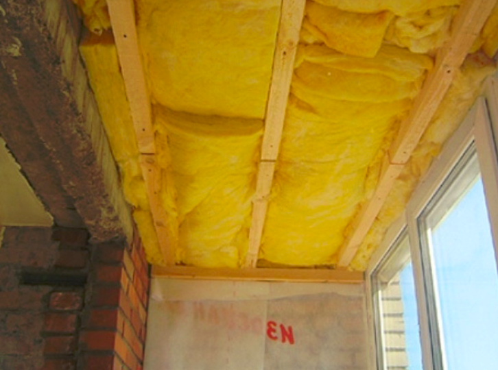 Aislamiento de techo de bricolaje en un balcón y logia: cómo aislar, cómo arreglarlo - Setafi