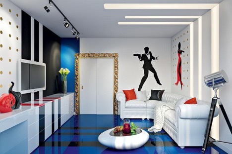 Pop art styl v obrazech, kuchyních a interiérech bytů: jak to vypadá – Setafi