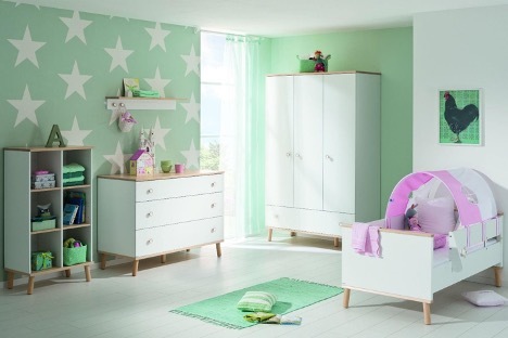 Pokoj pro novorozenou holčičku: jak vyzdobit, příklady designu – Setafi