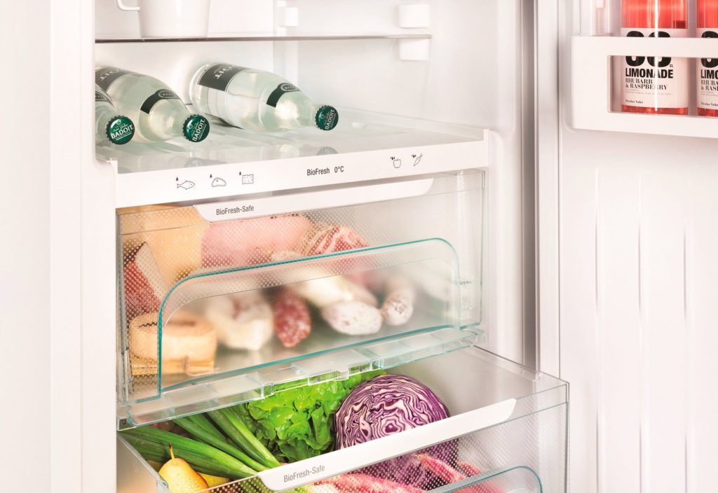 The optimum storage temperature of products in the freezer