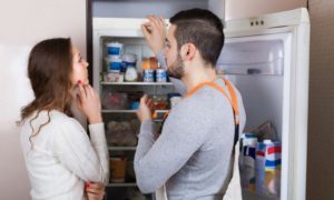 Kodėl šaldytuvas trankosi naktį: priežastys ir jų pašalinimas