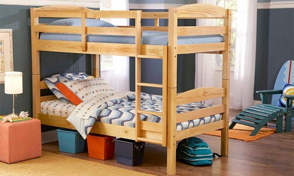 A simple option for a bunk bed.