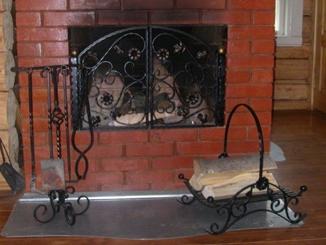Accessoires de cheminée: comment fabriquer un support à bois de chauffage et un support pour tisonnier et pelle de vos propres mains – Setafi
