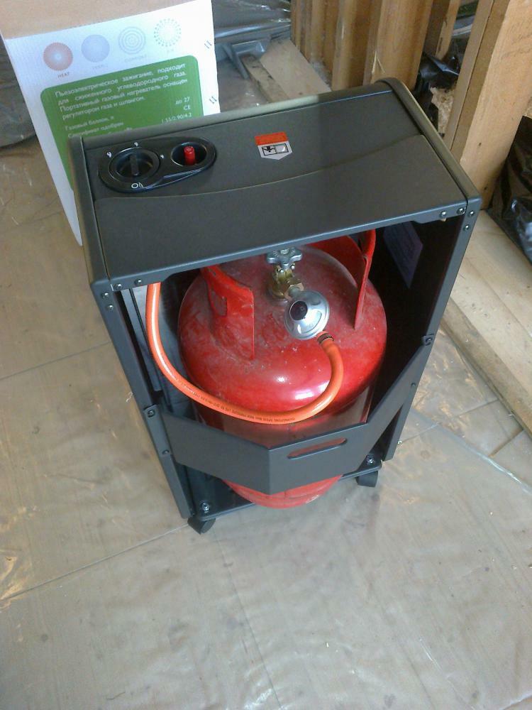 Bartolini varmeapparat med sylinder innebygd i karosseriet