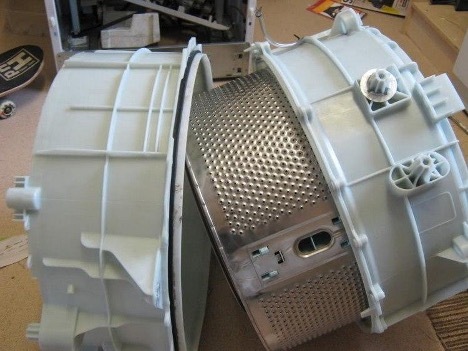 Demontaža rezervoarja in demontaža bobna-1