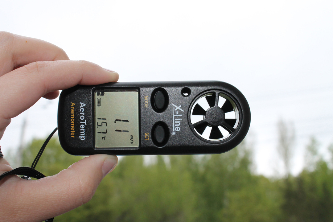 Anemometer appearance