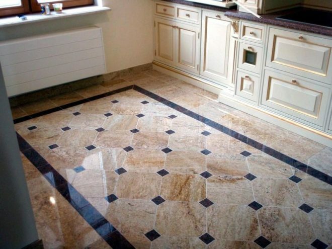 ceramic tiles in the kitchen