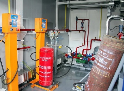 Zařízení čerpací stanice plynu