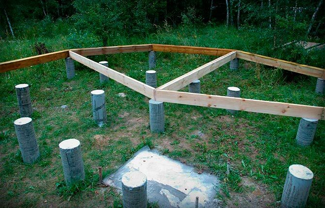 Do-it-yourself log gazebo, step-by-step instructions, pros and cons