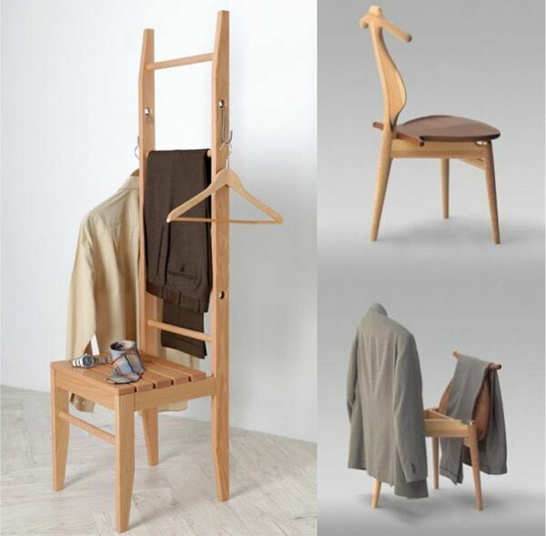 Wooden chair hanger