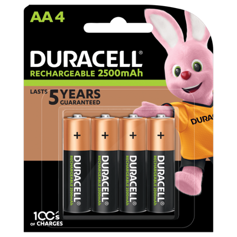 Ultra rechargeable Duracell