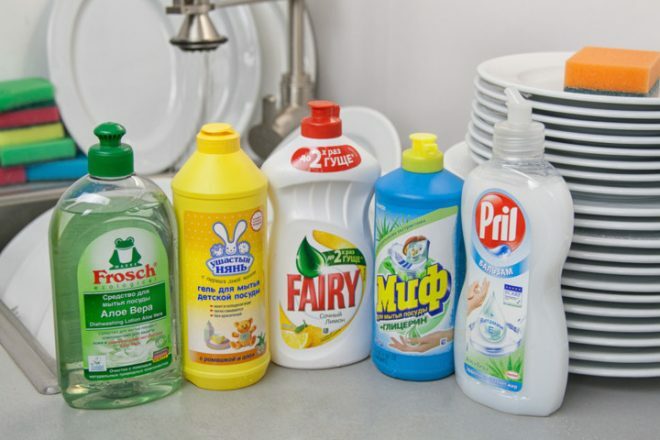 Dishwashing detergents