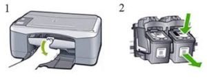 How to insert a cartridge into the printer: step by step instructions