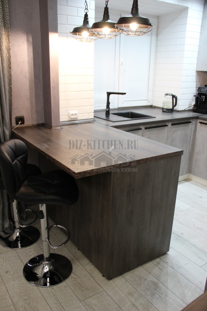 Dining table-bar counter