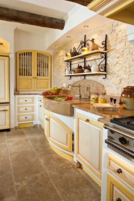 Provence style kitchen