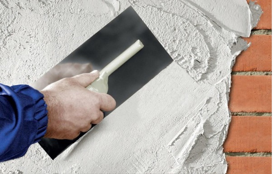 How to plaster a brick wall