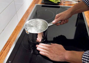 cookware on an induction stove