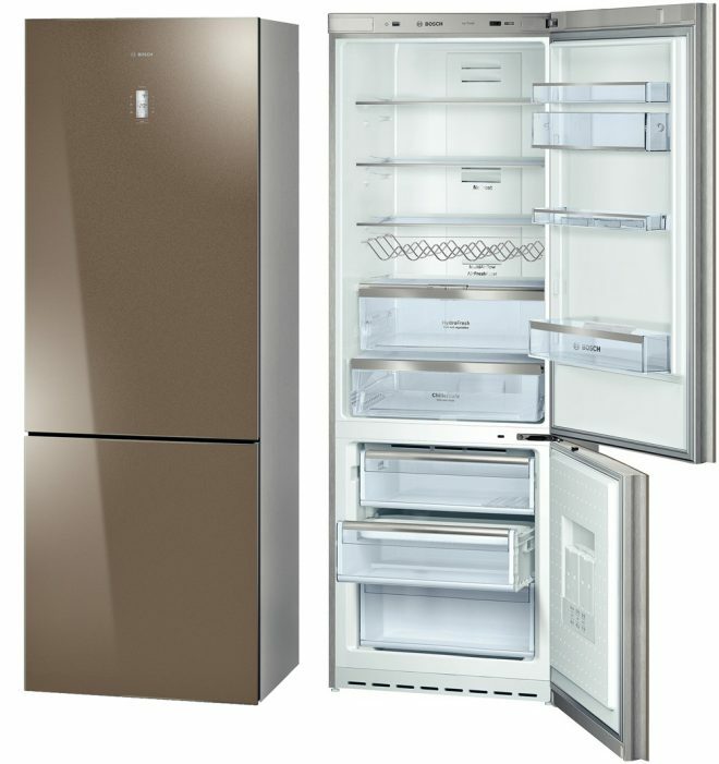 To-rums køleskab 