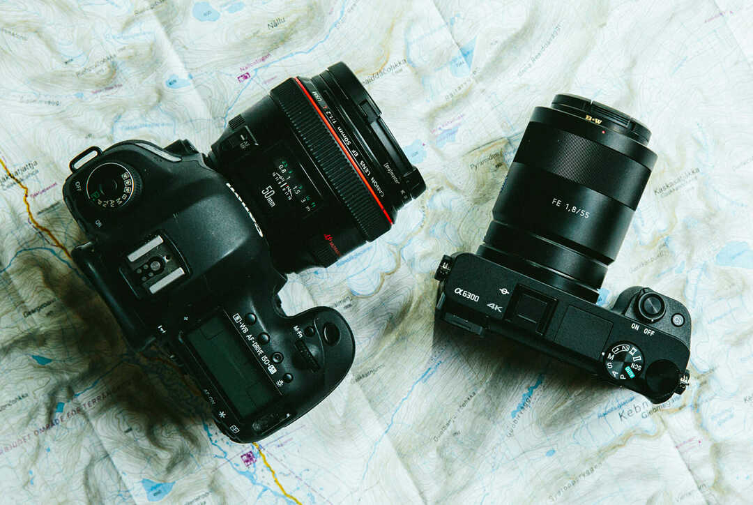 DSLR ja peilittömät kamerat