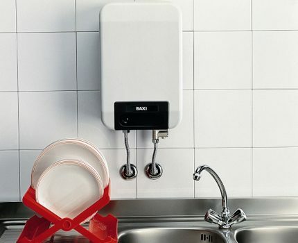 Bucătăria ca loc ideal pentru un încălzitor de apă pe gaz