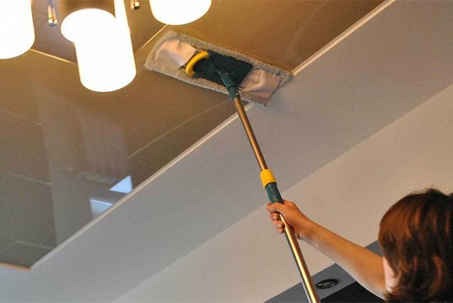 Îngrijirea tavanului cu gresie