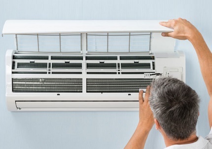 Self-service of the air conditioner