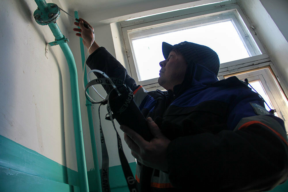 Preverjanje plinske opreme v hiši