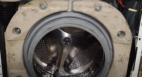 how to remove the seal on the LG washing machine - 6