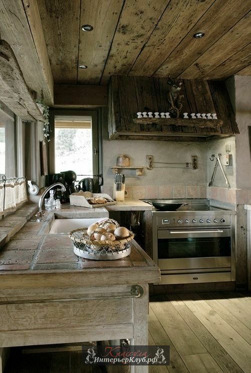 Keuken in chaletstijl