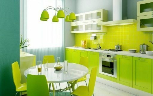 Kitchen color and dimensions
