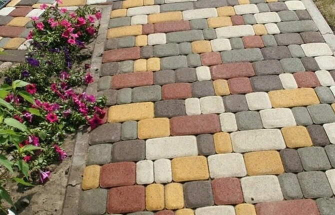 Paving slabs Brick - varieties and methods of laying