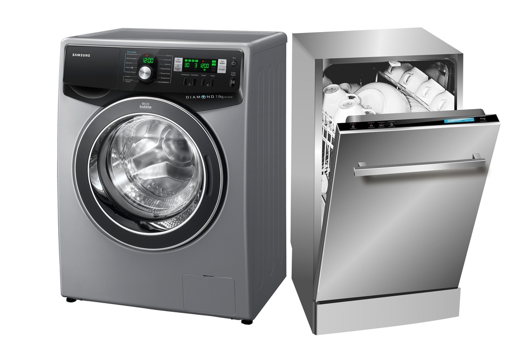 Waschmaschine und Geschirrspüler