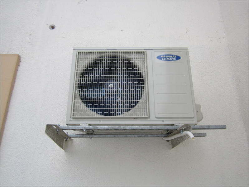 Climatizzazione generale unità esterna del condizionatore d'aria