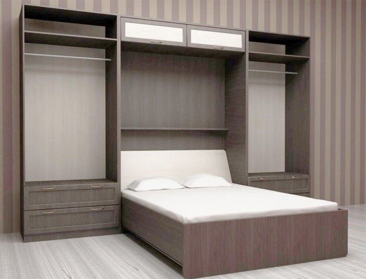 Gør-det-selv-seng lavet af træ: af massivt træ, træ eller plader, enkel, dobbelt, halvdobbelt.