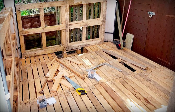 Benefits of using pallets