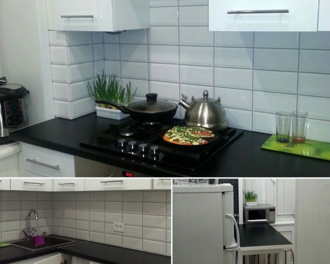 Stūra virtuves 6 kvm dizaina foto