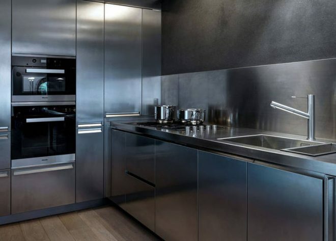 So wählen Sie Fassaden für die Küche: Materialvergleich, Foto