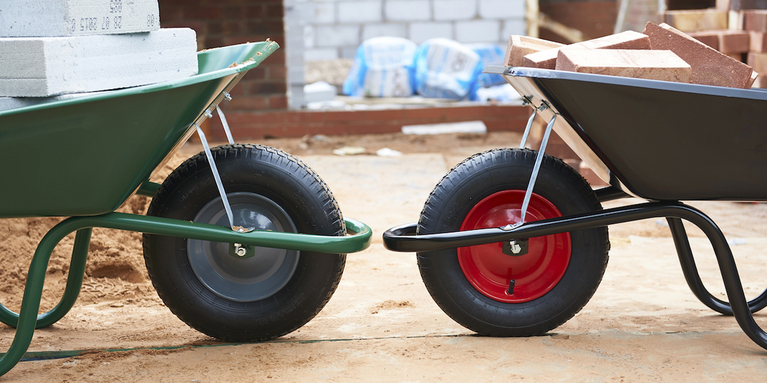 How to strengthen a garden wheelbarrow with your own hands