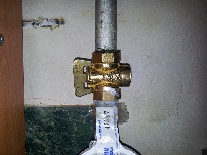 Gas shut-off valve