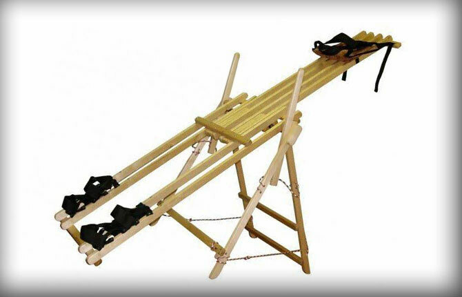 Do-it-yourself inversion table: drawing, dimensions, materials, photo, step-by-step instructions for creating