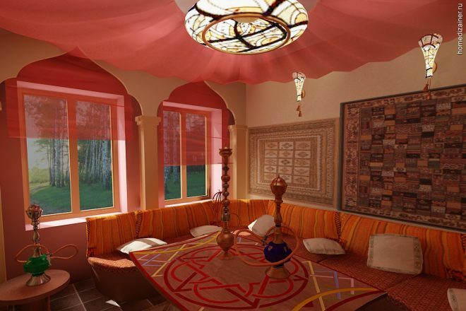 Küchenfenster im orientalischen Stil