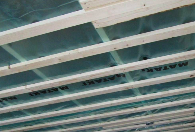 Ceiling surface preparation