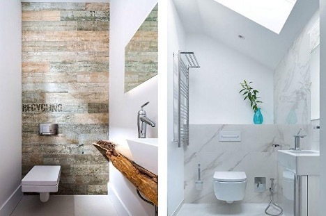 Idee per un bagno piccolo: quale piastrella scegliere, come decorare, foto – Setafi