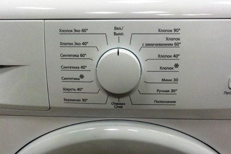 Icons on the Beko washing machine