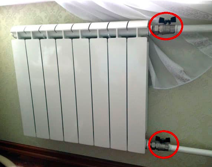 Batterie de chauffage dans l'appartement: comment l'éteindre et la rallumer, recommandations - Setafi
