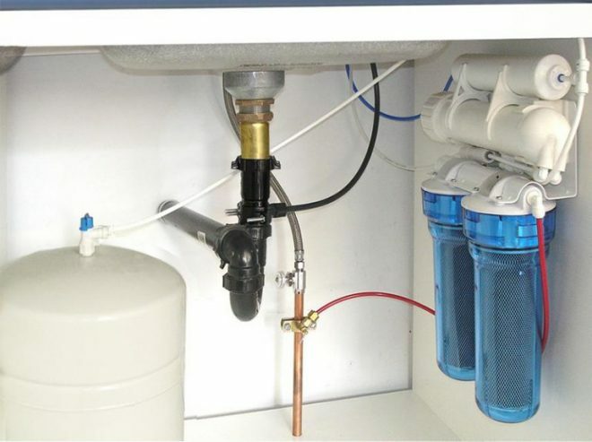 Sistema di filtrazione dell'acqua