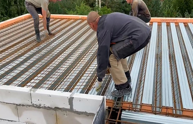 Methods of roof screeding: step-by-step instructions with photos
