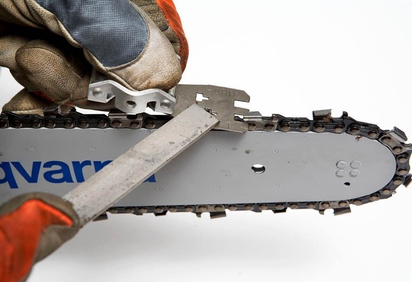how to sharpen a chainsaw chain