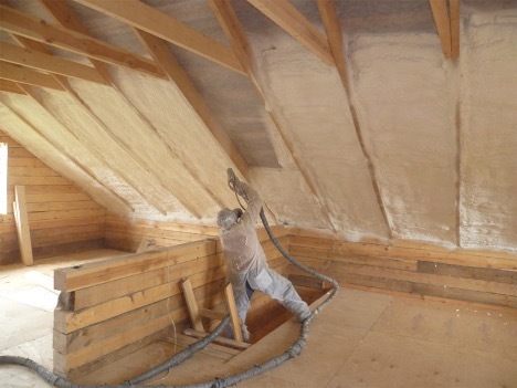 How to insulate an attic in a private house